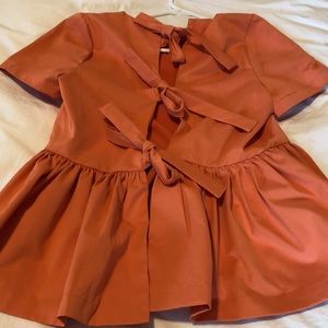 Tie back womens top from tuckernuck.com